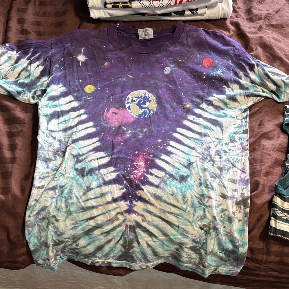 Liquid Blue Cosmic Grateful Dead Tee